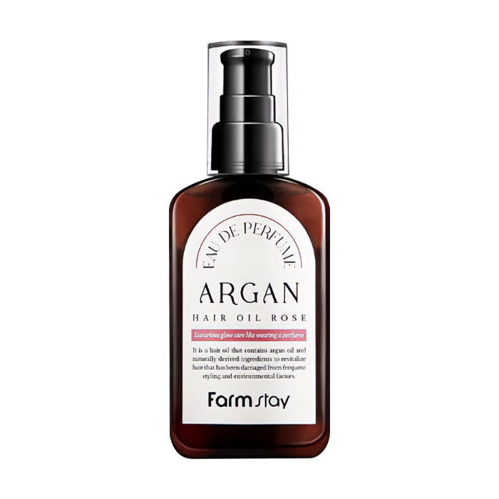 Арганова олія для волосся FarmStay Eau De Perfume Argan Hair Oil Rose, 100 мл
